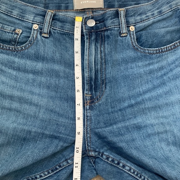 Everlane medium wash Regular lightweight relaxed ankle Jeans size 28 - Picture 8 of 10